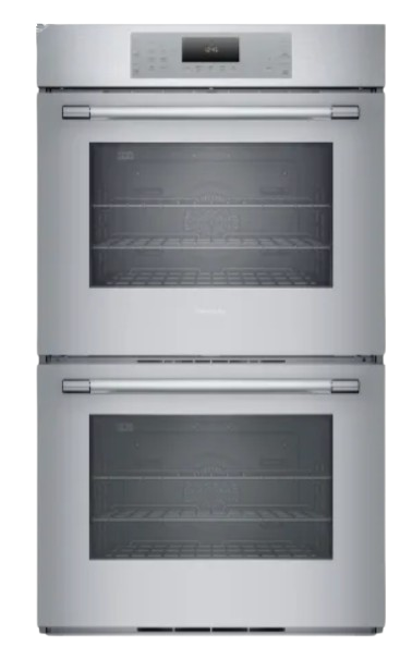Stainless steel double wall oven